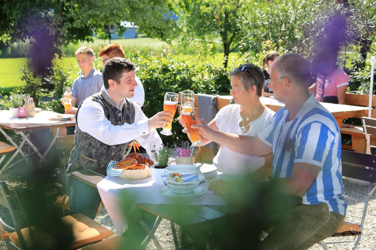 Landgasthof Zum Saegwirt Eggstätt Esterno foto